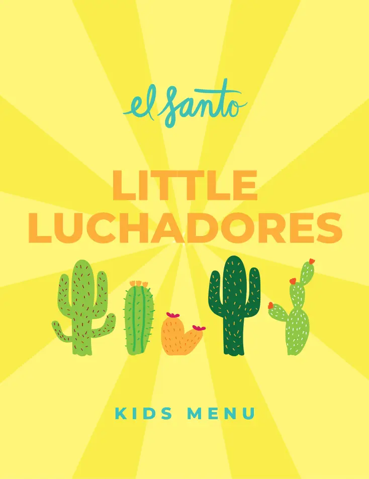 El Santo Kids Menu Thumbnail